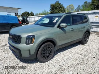 2024 Kia Telluride EX with VIN 5XYP3DGCXRG473232, listed as a Copart auction lot 52241595 with 14,757 mi miles and Salvage title. Bid and sale history available at DreamBid. Image 1.