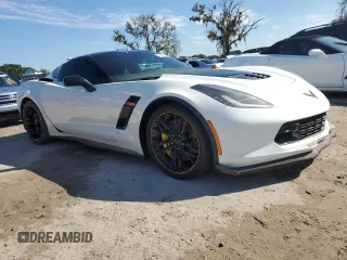 2019 Chevrolet Corvette Z06 2LZ with VIN 1G1YS2D67K5602867, listed as a Copart auction lot 73980204 with 0 mi miles and Non Repairable. Bid and sale history available at carsss.com. Image 4.