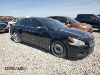 2010 Nissan Maxima SV with VIN 1N4AA5AP7AC858212, listed as a Copart auction lot 58615705 with Not provided miles and Clean title. Bid and sale history available at DreamBid. Image 4.