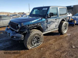 2025 Jeep Wrangler Sport with VIN 1C4PJXAN8SW509817, listed as a Copart auction lot 42943945 with 178 mi miles and Salvage title. Bid and sale history available at DreamBid. Image 1.