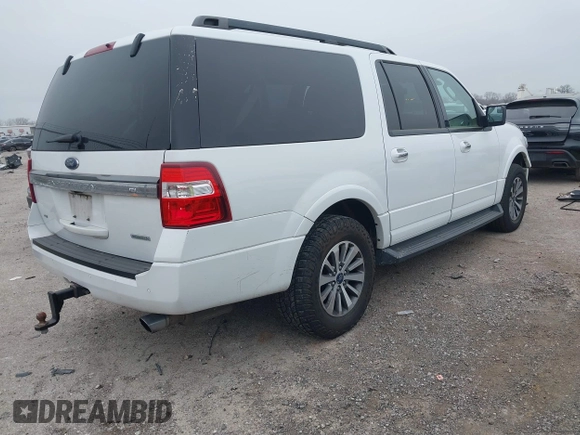 2017 Ford Expedition Max XLT with VIN 1FMJK1HTXHEA50417, listed as a IAAI auction lot 41502968 with 112,097 mi miles and . Bid and sale history available at DreamBid. Image 4.