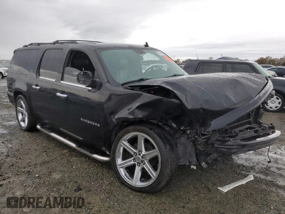2012 Chevrolet Suburban LT with VIN 1GNSCJE03CR106478, listed as a Copart auction lot 81339414 with Not provided miles and Salvage title. Bid and sale history available at DreamBid. Image 4.