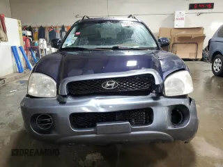 2004 Hyundai Santa Fe with VIN KM8SB12B84U832879, listed as a Copart auction lot 43622825 with 194,945 mi miles and Salvage Title. Bid and sale history available at carsss.com. Image 5.