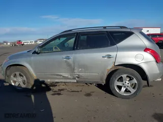 2005 Nissan Murano SL with VIN JN8AZ08W45W413518, listed as a IAAI auction lot 41669486 with 123,121 mi miles. Bid and sale history available at carsss.com. Image 14.