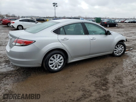2009 Mazda 6 i Sport with VIN 1YVHP81A995M31984, listed as a Copart auction lot 47623785 with 195,469 mi miles and Salvage Title. Bid and sale history available at carsss.com. Image 3.