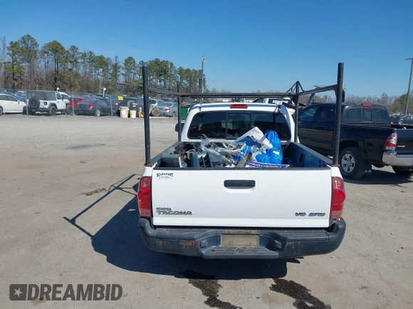 2008 Toyota Tacoma with VIN 5TENX22N58Z512628, listed as a IAAI auction lot 41662692 with 242,634 mi miles. Bid and sale history available at carsss.com. Image 16.