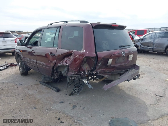 2008 Honda Pilot VP with VIN 5FNYF28298B024958, listed as a IAAI auction lot 41795162 with 196,394 mi miles. Bid and sale history available at carsss.com. Image 3.