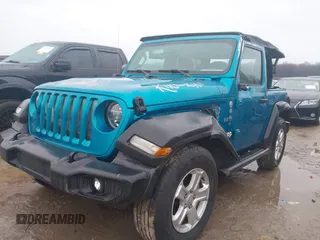 2020 Jeep Wrangler Sport S with VIN 1C4GJXAN4LW263737, listed as a IAAI auction lot 41983063 with 38,209 mi miles and . Bid and sale history available at DreamBid. Image 20.