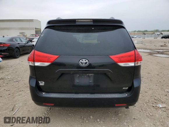 2011 Toyota Sienna XLE AAS with VIN 5TDYK3DC2BS175188, listed as a Copart auction lot 53974735 with 337,316 mi miles and Clean Title. Bid and sale history available at carsss.com. Image 6.