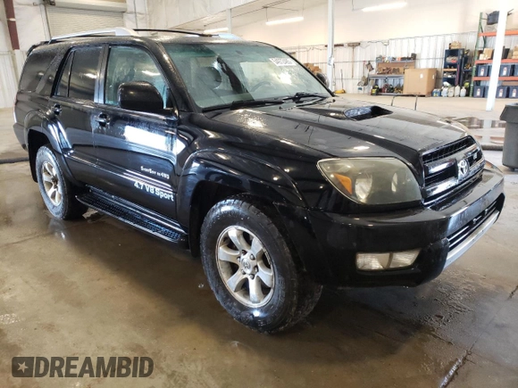 2005 Toyota 4Runner SR5 with VIN JTEBT14R750046832, listed as a Copart auction lot 54972485 with 400,650 mi miles and Clean Title. Bid and sale history available at DreamBid. Image 4.