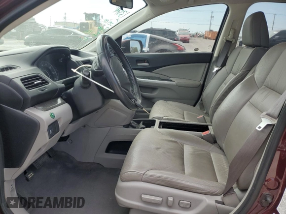2012 Honda CR-V EX-L with VIN 5J6RM3H76CL021382, listed as a Copart auction lot 52554765 with 149,008 mi miles and Salvage Title. Bid and sale history available at carsss.com. Image 7.