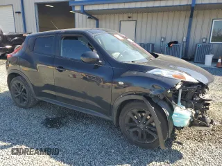 2013 Nissan Juke S with VIN JN8AF5MR2DT220208, listed as a Copart auction lot 48622955 with 96,447 mi miles and Salvage Title. Bid and sale history available at carsss.com. Image 4.