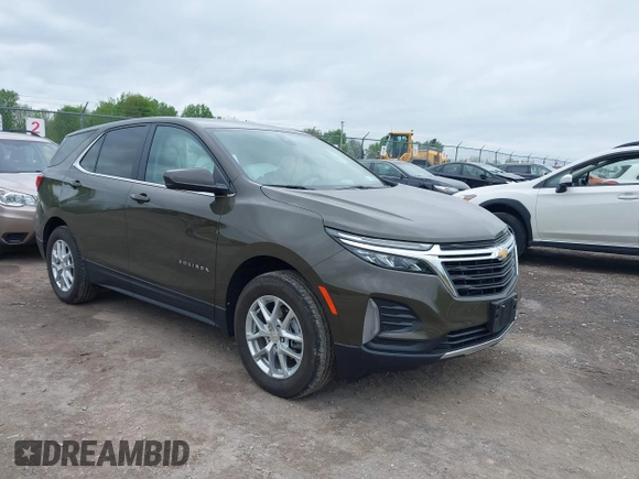 2023 Chevrolet Equinox LT с VIN 3GNAXUEG7PL175315, выставлен на аукционе IAAI как лот 42260399 с пробегом 22 800 миль миль и . История ставок и продаж доступна на DreamBid. Изображение 1.