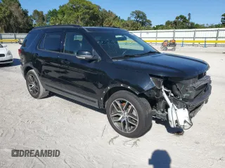 2016 Ford Explorer Sport with VIN 1FM5K8GT9GGA82063, listed as a Copart auction lot 49211715 with 41,030 mi miles and Salvage Title. Bid and sale history available at DreamBid. Image 4.