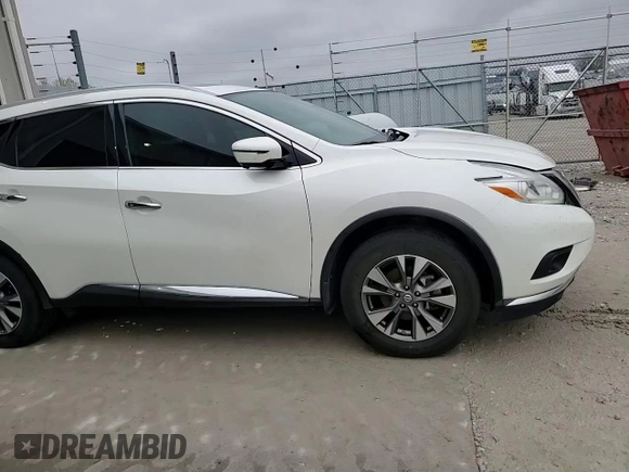 2017 Nissan Murano SL z VIN 5N1AZ2MHXHN199624, wystawiony jako Copart lot #54608845 z przebiegiem 91 893 mil mil oraz Szkoda całkowita • Salvage title. Historia ofert i sprzedaży dostępna na DreamBid. Obrazek 14.
