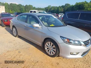 2015 Honda Accord EX-L with VIN 1HGCR2F85FA067208, listed as a IAAI auction lot 42597227 with 81,443 mi miles and . Bid and sale history available at DreamBid. Image 1.
