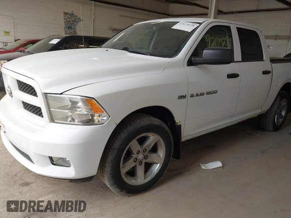 2012 Ram 1500 Express with VIN 1C6RD7KT6CS341995, listed as a IAAI auction lot 42674228 with 202,070 mi miles and . Bid and sale history available at DreamBid. Image 17.