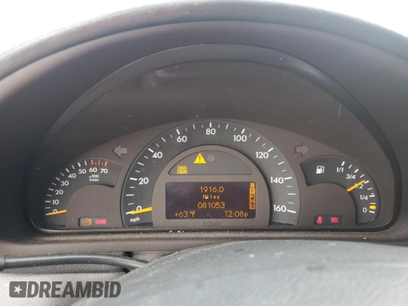 2004 Mercedes-Benz C 230 Kompressor с VIN WDBRF40J94F486315, выставлен на аукционе Copart как лот 50871115 с пробегом 81 053 миль миль и Списание • Salvage title. История ставок и продаж доступна на DreamBid. Изображение 9.
