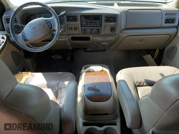 2000 Ford Excursion Limited with VIN 1FMNU42S7YED53975, listed as a Copart auction lot 59947065 with 188,889 mi miles and Clean title. Bid and sale history available at DreamBid. Image 8.