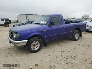 1995 Ford Ranger Splash with VIN 1FTCR10U1STA12087, listed as a Copart auction lot 44596735 with 212,927 mi miles and Salvage Title. Bid and sale history available at carsss.com. Image 1.