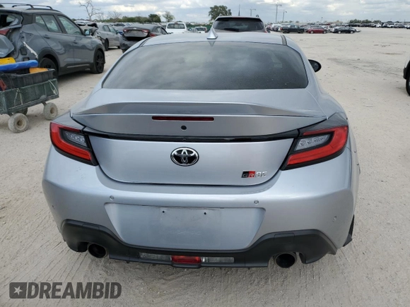 2024 Toyota GR86 Premium with VIN JF1ZNBE14R8751967, listed as a Copart auction lot 77031504 with 5,866 mi miles and Salvage Title. Bid and sale history available at carsss.com. Image 6.
