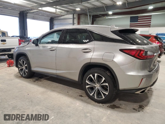 2017 Lexus RX with VIN 2T2BZMCA0HC060741, listed as a Copart auction lot 51634395 with 54,723 mi miles and Salvage Title. Bid and sale history available at carsss.com. Image 2.
