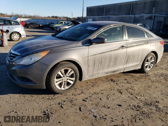 2012 Hyundai Sonata GLS with VIN 5NPEB4AC2CH476659, listed as a Copart auction lot 43111035 with 211,479 mi miles and Clean Title. Bid and sale history available at carsss.com. Image 1.