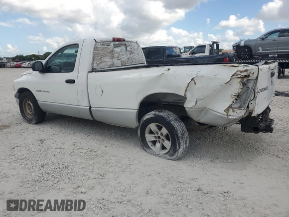 2002 Dodge 1500 z VIN 1D7HA16K52J214340, wystawiony jako Copart lot #61158705 z przebiegiem 279 568 mil mil oraz Szkoda całkowita • Salvage title. Historia ofert i sprzedaży dostępna na DreamBid. Obrazek 2.