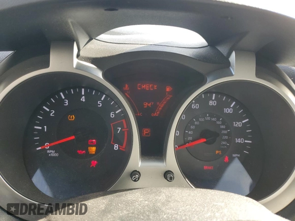 2012 Nissan Juke S with VIN JN8AF5MR3CT113909, listed as a Copart auction lot 53168675 with 0 mi miles and Salvage Title. Bid and sale history available at carsss.com. Image 9.