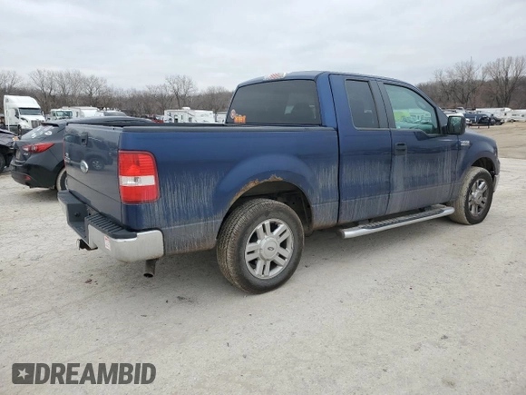 2007 Ford F-150 STX with VIN 1FTRX12W37FA78533, listed as a Copart auction lot 43580625 with 175,265 mi miles and Salvage Title. Bid and sale history available at DreamBid. Image 3.