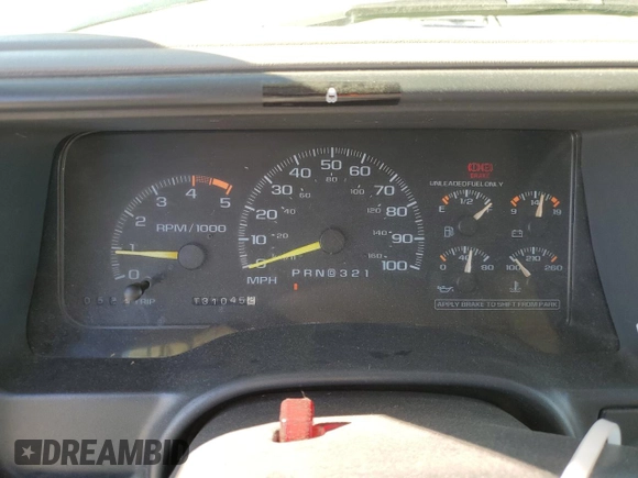 1995 Chevrolet Suburban with VIN 1GNFK16K6SJ398208, listed as a Copart auction lot 55222954 with 131,045 mi miles and Salvage Title. Bid and sale history available at carsss.com. Image 9.