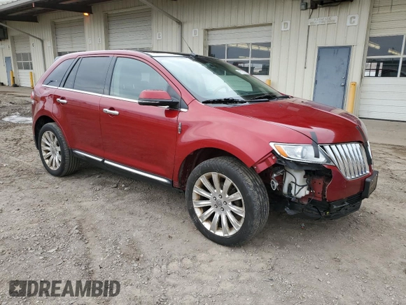 2014 Lincoln MKX with VIN 2LMDJ8JK2EBL13344, listed as a Copart auction lot 47432785 with 221,841 mi miles and Clean Title. Bid and sale history available at DreamBid. Image 4.