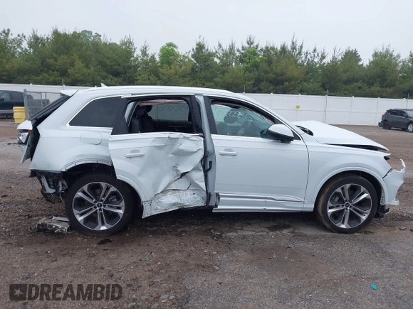 2023 Audi Q7 Premium Plus with VIN WA1LXBF72PD016514, listed as a IAAI auction lot 42422836 with 40,000 mi miles and . Bid and sale history available at DreamBid. Image 13.