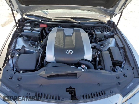 2024 Lexus IS 350 F Sport with VIN JTHGZ1B23R5076464, listed as a Copart auction lot 63102715 with 3,916 mi miles and Salvage title. Bid and sale history available at DreamBid. Image 11.