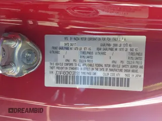 2017 FIAT 124 Spider Lusso z VIN JC1NFAEK3H0128181, wystawiony jako IAAI lot #42277948 z przebiegiem 15 668 mil mil oraz . Historia ofert i sprzedaży dostępna na DreamBid. Obrazek 9.