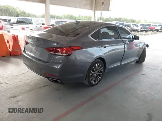 2017 Genesis G80 3.8L z VIN KMHGN4JE4HU171285, wystawiony jako IAAI lot #42197648 z przebiegiem 125 192 mil mil oraz . Historia ofert i sprzedaży dostępna na DreamBid. Obrazek 4.