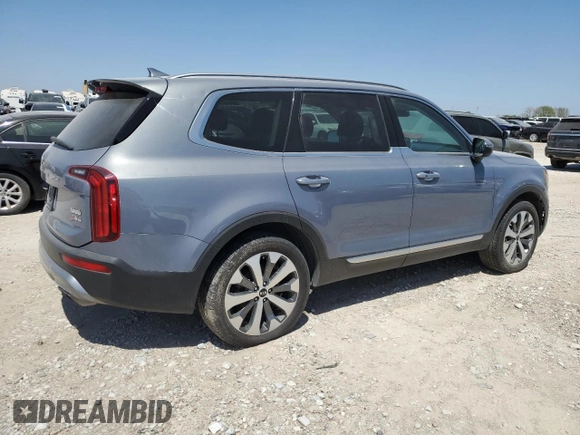 2020 Kia Telluride S with VIN 5XYP64HC3LG054863, listed as a Copart auction lot 84088934 with 115,569 mi miles and Salvage title. Bid and sale history available at DreamBid. Image 3.