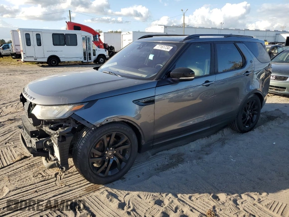 2018 Land Rover Discovery with VIN SALRG2RK3JA050818, listed as a Copart auction lot 77161734 with 86,341 mi miles and Salvage Title. Bid and sale history available at DreamBid. Image 1.