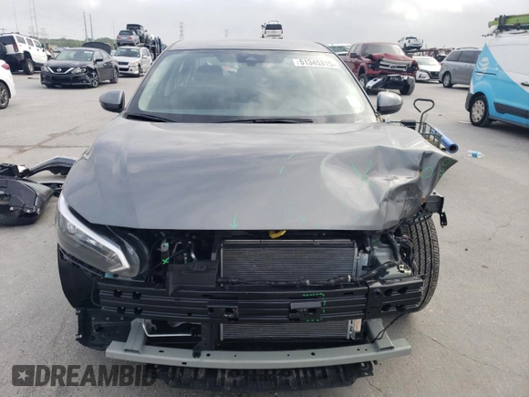 2025 Nissan Sentra S with VIN 3N1AB8BV5SY251324, listed as a Copart auction lot 51345315 with 4,642 mi miles and Salvage Title. Bid and sale history available at DreamBid. Image 5.