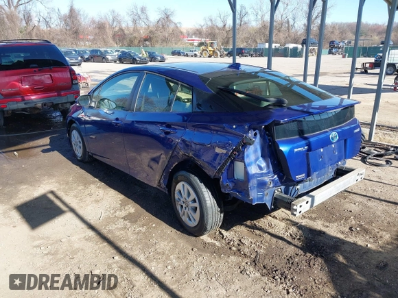 2016 Toyota Prius Two with VIN JTDKBRFU9G3516237, listed as a IAAI auction lot 41817203 with 117,798 mi miles and . Bid and sale history available at DreamBid. Image 3.