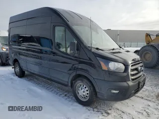2020 Ford Transit Cargo with VIN 1FTBR2X81LKB73704, listed as a Copart auction lot 87871045 with 184,672 mi miles and Clean Title. Bid and sale history available at DreamBid. Image 4.