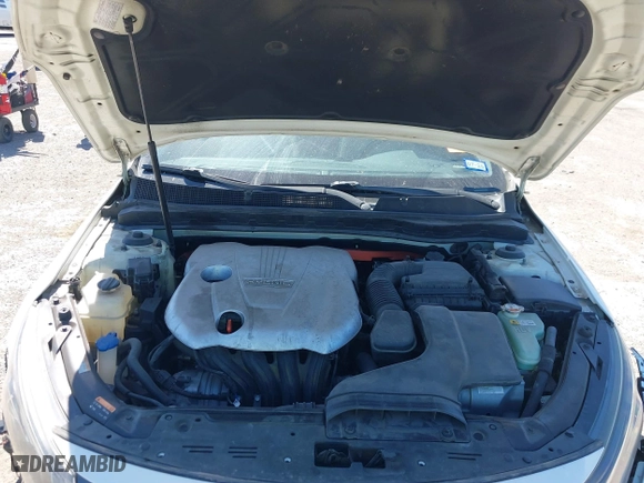 2014 Kia Optima Hybrid EX with VIN KNAGN4AD9E5068071, listed as a IAAI auction lot 41777990 with 144,795 mi miles. Bid and sale history available at carsss.com. Image 10.