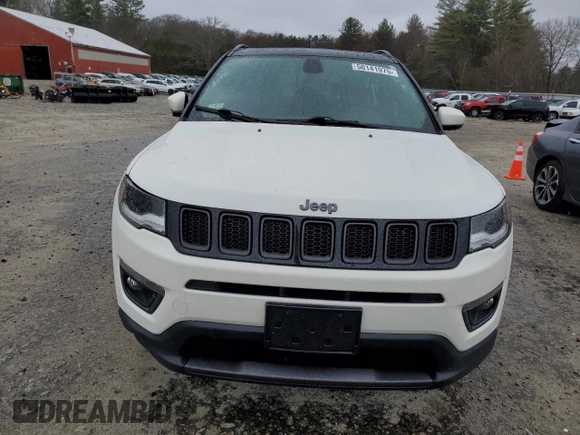 2020 Jeep Compass High Altitude z VIN 3C4NJDCB2LT173758, wystawiony jako Copart lot #50141975 z przebiegiem 52 408 mil mil oraz Szkoda całkowita • Salvage title. Historia ofert i sprzedaży dostępna na DreamBid. Obrazek 5.