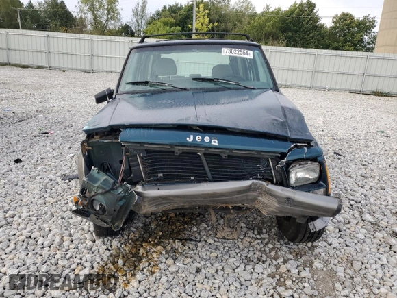 1996 Jeep Cherokee Country with VIN 1J4FJ78S7TL242853, listed as a Copart auction lot 73022554 with 84,868 mi miles and Salvage Title. Bid and sale history available at carsss.com. Image 5.