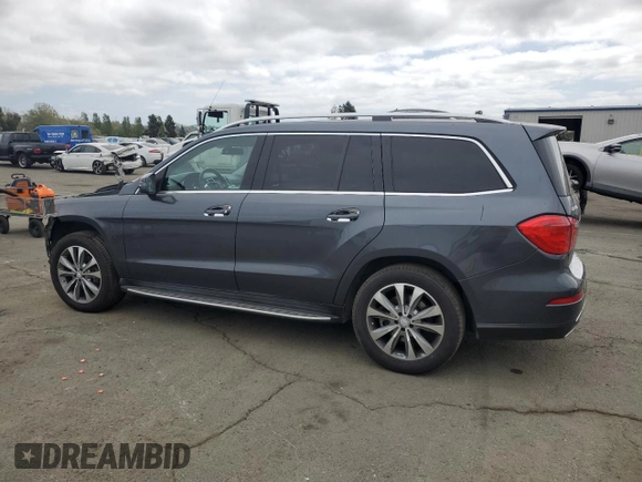 2014 Mercedes-Benz GL 450 with VIN 4JGDF7CE2EA306095, listed as a Copart auction lot 53531685 with 79,586 mi miles and Salvage title. Bid and sale history available at DreamBid. Image 2.