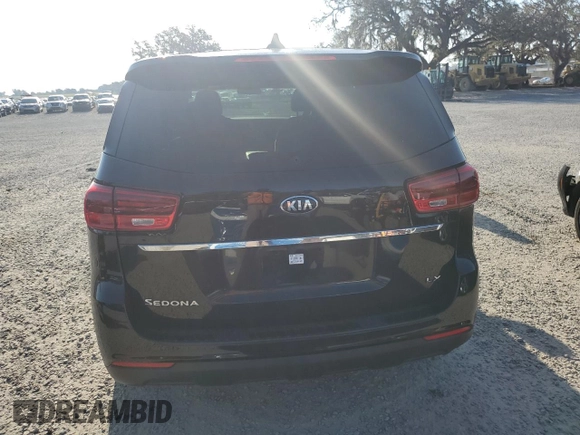 2021 Kia Sedona LX with VIN KNDMB5C16M6662925, listed as a Copart auction lot 52751435 with 86,548 mi miles and Non Repairable. Bid and sale history available at carsss.com. Image 6.