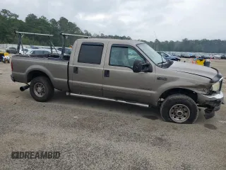 2002 Ford F-250 XL with VIN 1FTNW21F72ED60827, listed as a Copart auction lot 55678325 with 372,717 mi miles and Clean title. Bid and sale history available at DreamBid. Image 4.