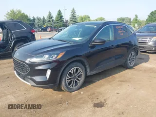 2020 Ford Escape SEL with VIN 1FMCU9H63LUA96861, listed as a IAAI auction lot 42469239 with 59,791 mi miles and . Bid and sale history available at DreamBid. Image 17.