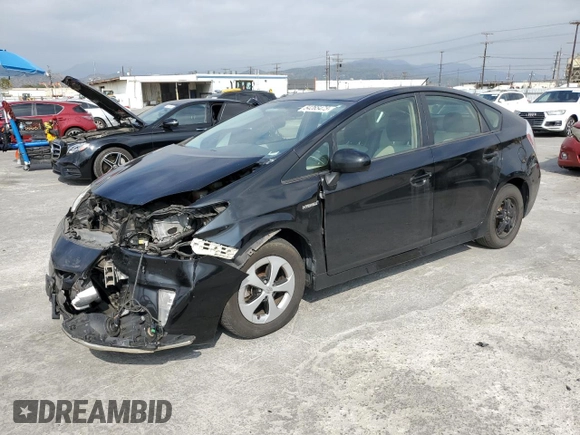 2014 Toyota Prius Four with VIN JTDKN3DU9E0378981, listed as a Copart auction lot 54265475 with 174,493 mi miles and Salvage Title. Bid and sale history available at carsss.com. Image 1.