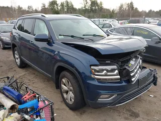 2018 Volkswagen Atlas 3.6L V6 SEL with VIN 1V2MR2CA2JC520870, listed as a IAAI auction lot 41362865 with 49,313 mi miles. Bid and sale history available at carsss.com. Image 1.